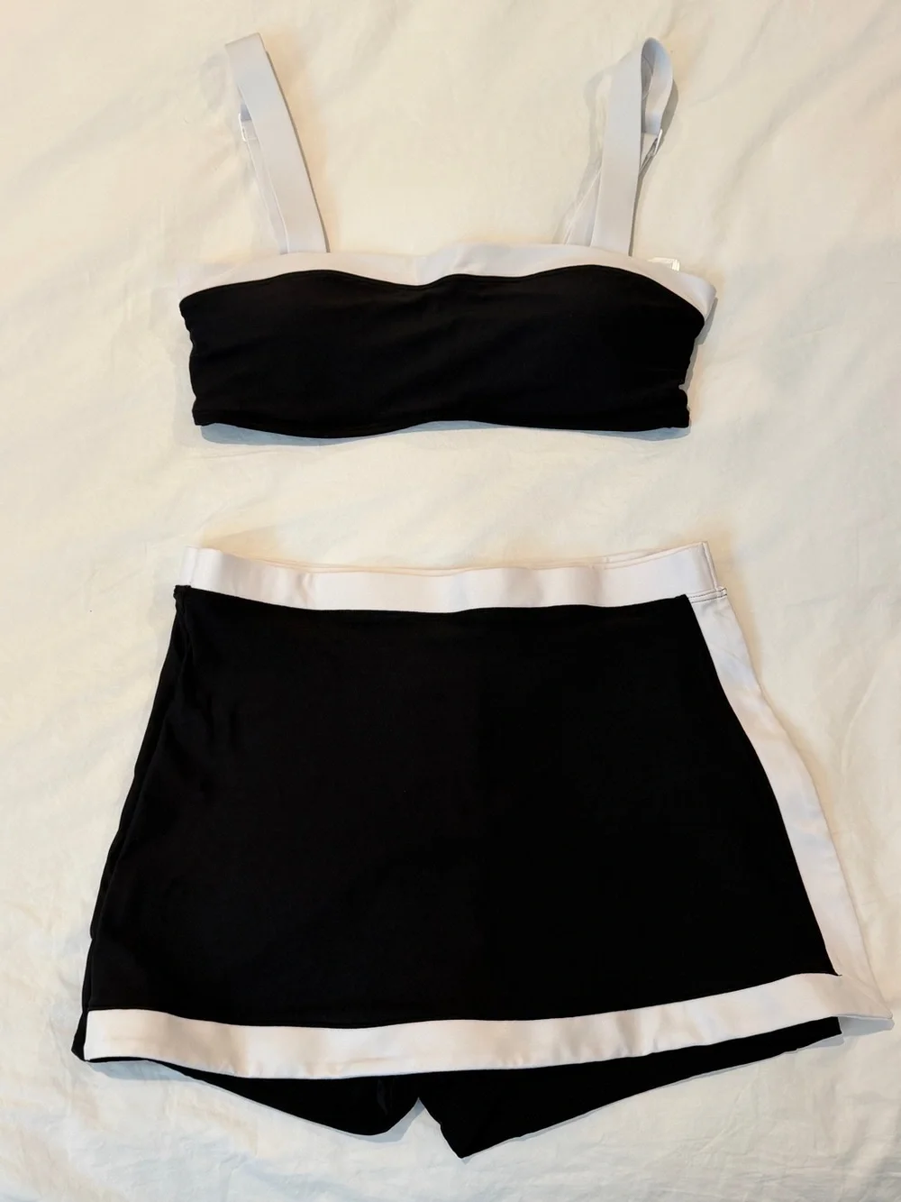GAP Black and White Two-Piece Skort Set